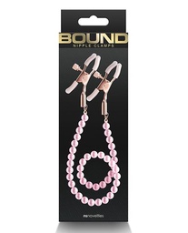 [657447106880] Bound DC1 Nipple Clamps - Pink