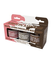 [818631034741] Erotic Chocolate Body Paints - Asst. Flavors