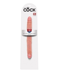 [603912350340] King Cock 12&quot; Slim Double - Flesh