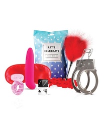 [8719497666676] Loveboxxx Let's Celebrate 7 Pc Gift Set - Blue