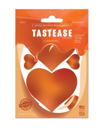 [792264878197] Pastease Tastease Edible Pasties &amp; Pecker Wraps - Caramel O/S
