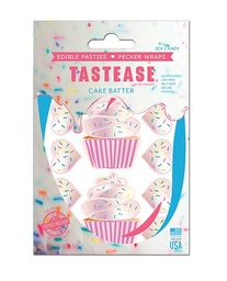 [792264880145] Pastease Tastease Edible Pasties &amp; Pecker Wraps - Cupcake O/S