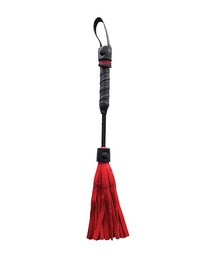 [5060404819528] Rouge Mini Leather Flogger - Red