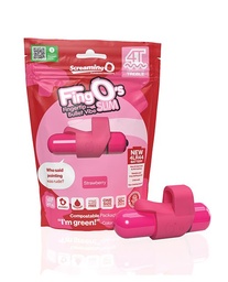 [817483016042] Screaming O 4T FingO Slim - Strawberry