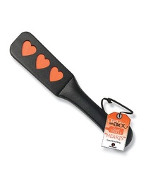 [847841025270] The 9's Orange is the New Black Slap Paddle - Hearts