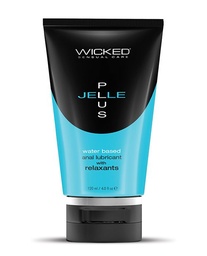 [713079901245] Wicked Sensual Care Jelle Plus Water Based Anal Lubricant with Relaxants - 4 oz