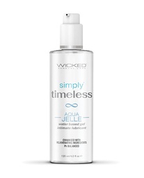[713079913057] Wicked Sensual Care Simply Timeless Aqua Jelle Water Based Lubricant - 4 oz