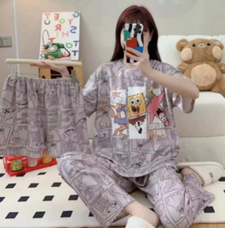 [3776200295] Pijama Estampada