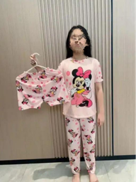 [3833070220] Pijama KIDS de dibujos animados de tres piezas