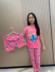 [3833080220] Pijama KIDS de dibujos animados de tres piezas