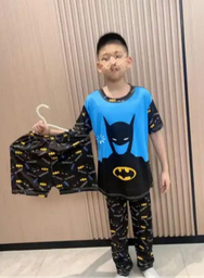[3833130220] Pijama KIDS de dibujos animados de tres piezas