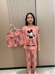 [3833160220] Pijama KIDS de dibujos animados de tres piezas
