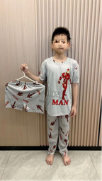 [3833200220] Pijama KIDS de dibujos animados de tres piezas