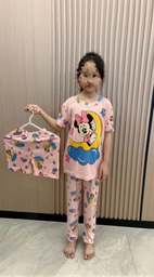 [3833290220] Pijama KIDS de dibujos animados de tres piezas