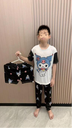 [3833330220] Pijama KIDS de dibujos animados de tres piezas