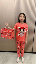 [3833360220] Pijama KIDS de dibujos animados de tres piezas