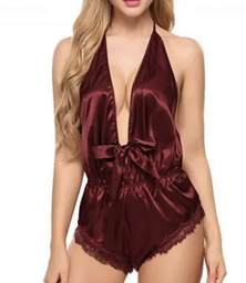 [3837120220] Pijama de satin Sensuel
