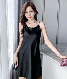 [3837210220] Pijama de satin Sensuel