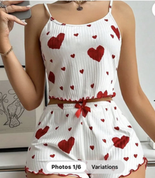 [3837260260] Pijama de satin Sensuel