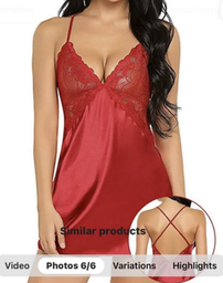 [3837280180] Pijama de satin Sensuel