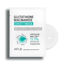 [8809874682693] APLB Glutathione Niacinamide Sheet Mask [25ml]