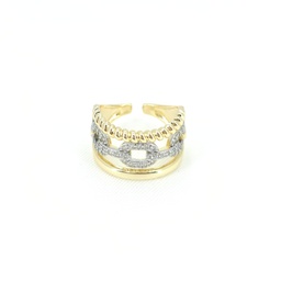 [3857100160] Anillo Brass