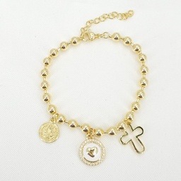 [3858070175] Pulsera Brass