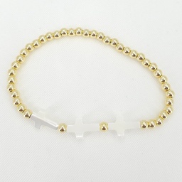 [3858120115] Pulsera Brass