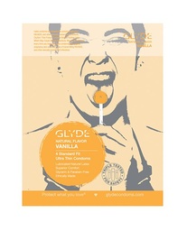 [675678000098] Glyde Vanilla - Pack of 4