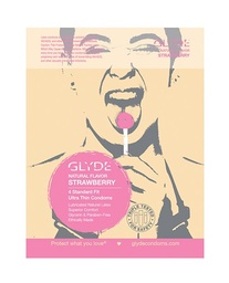 [675678000081] Glyde Strawberry - Pack of 4