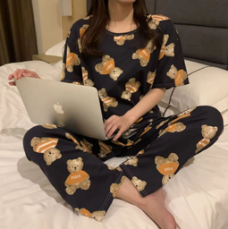 [387001010220] Pijama Pantalon de dibujos animados