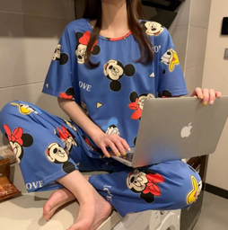 [387003010220] Pijama Pantalon de dibujos animados