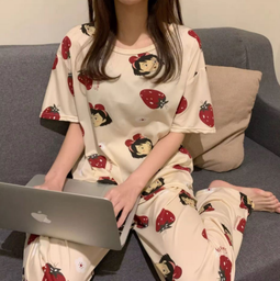 [387006010220] Pijama Pantalon de dibujos animados