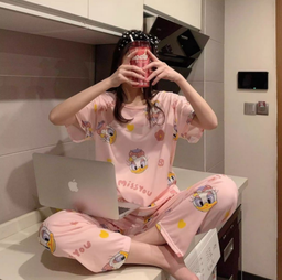 [387008010220] Pijama Pantalon de dibujos animados