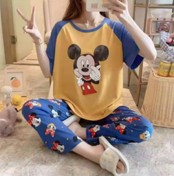 [387011010220] Pijama Pantalon de dibujos animados