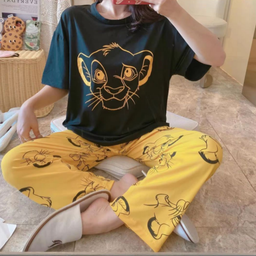 [387021010220] Pijama Pantalon de dibujos animados