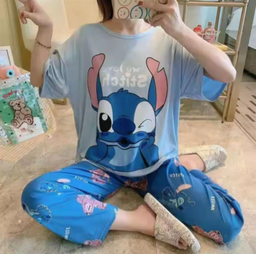 [387022010220] Pijama Pantalon de dibujos animados
