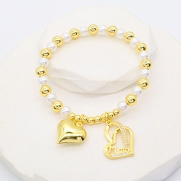 [3876030120] Pulsera Brass