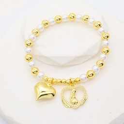 [3876040120] Pulsera Brass