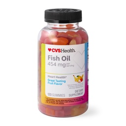 [050428338704] CVS Fish Oil gummies 454mg 120 ct