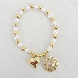 [3883040105] Pulsera Brass