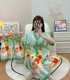 [3900060350] Pijama Sets de dibujos animados