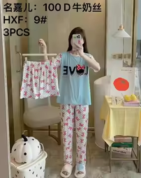 [3900330295] Pijama Sets de dibujos animados