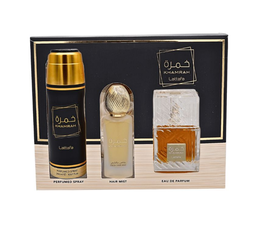 [6290362340096] KHAMRAH SET 3p 3.4oz U EDP SPRAY