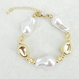 [3926040155] Pulsera Brass