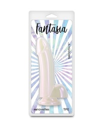 Fantasia Smooth 5" Dildo - Pearl