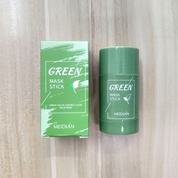 Meidian TÉ VERDE máscara sólida película de barro palo de limpieza profunda máscara recubierta barro TÉ VERDE