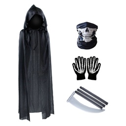 Conjunto de accesorios de esqueleto de Halloween