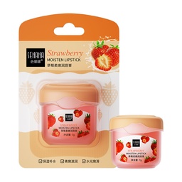 bálsamo labial hidratante de fresa.