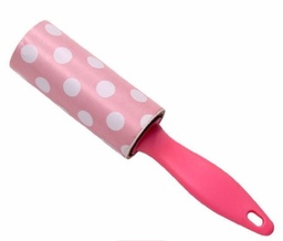 Rodillo quitapelusas, el papel adhesivo está diseñado para recoger pequeñas fibras.